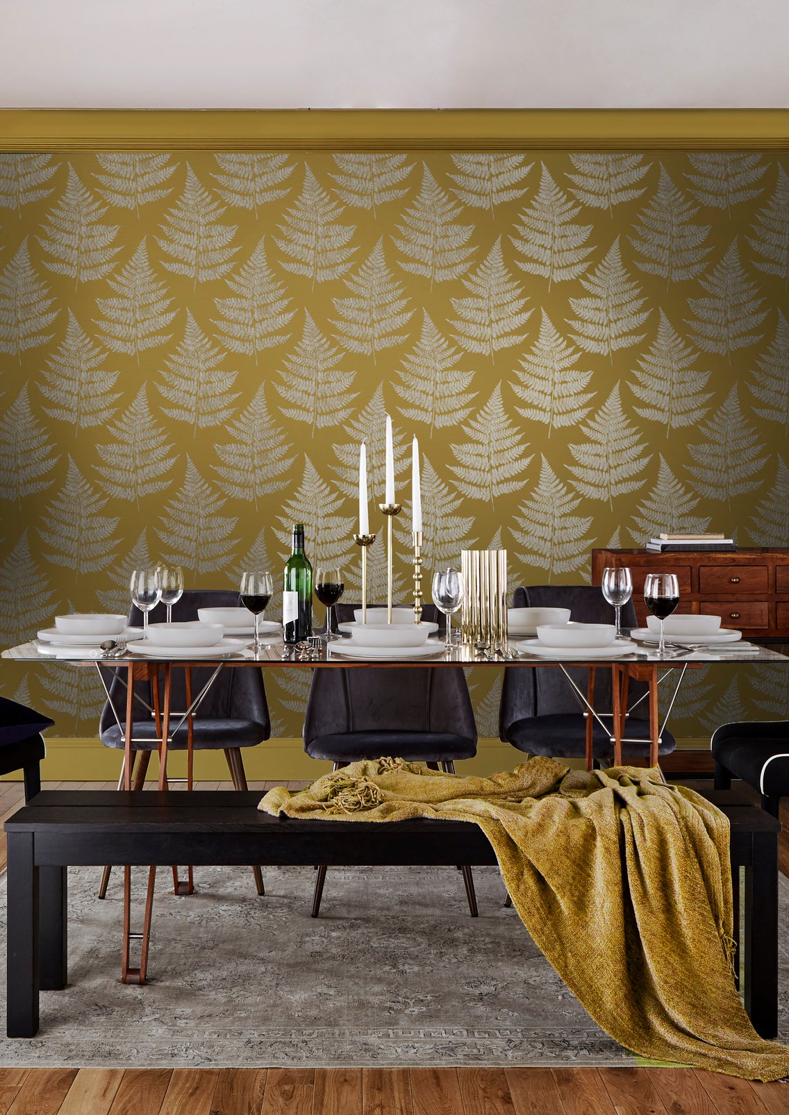 Royal Fern Summer Wallpaper - 115074_ROOMSET_ROYAL FERN SUMMER_01.jpg