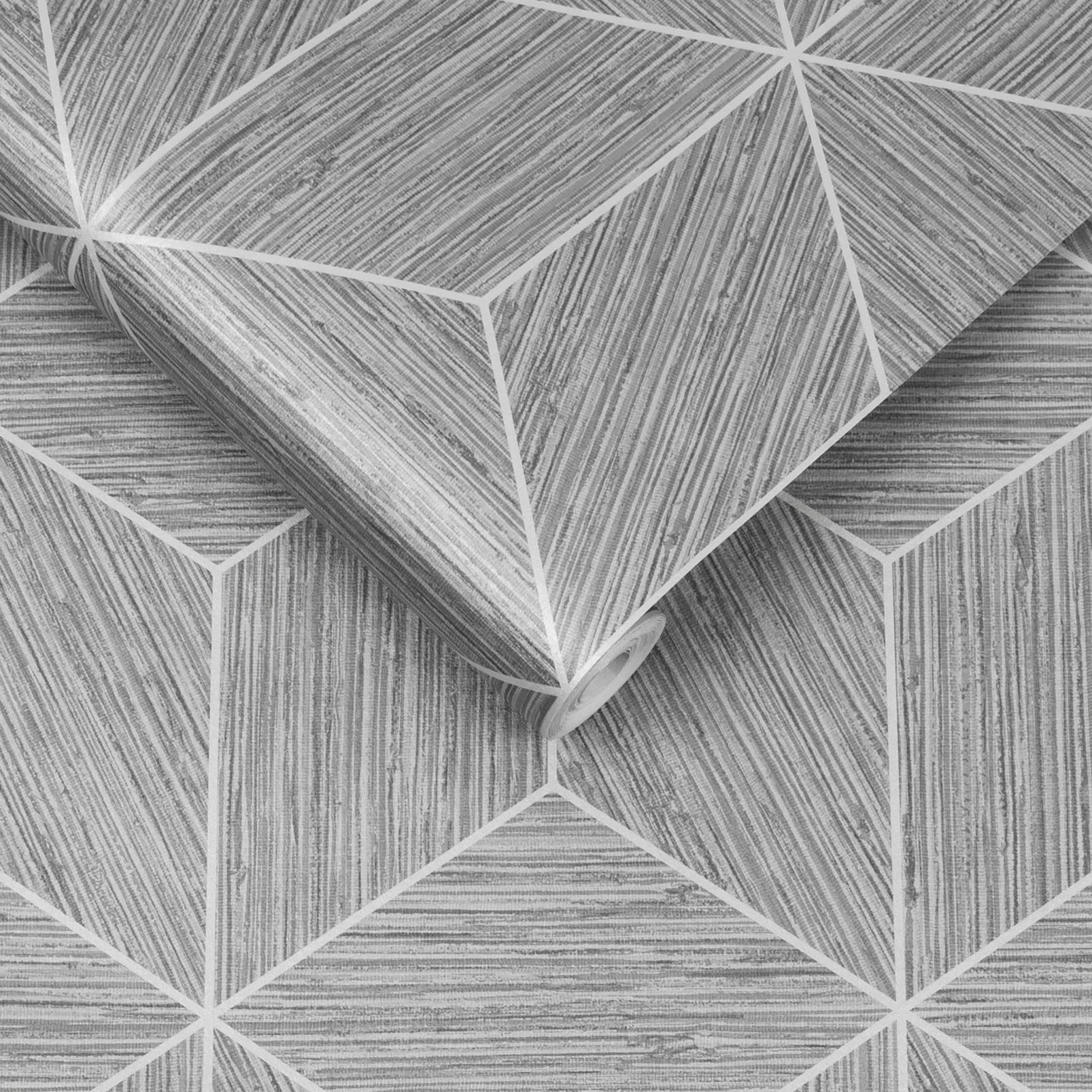 Grasscloth Geo Grey Wallpaper - 111730_ROLLSHOT_GRASSCLOTH GEO GREY_01.jpg