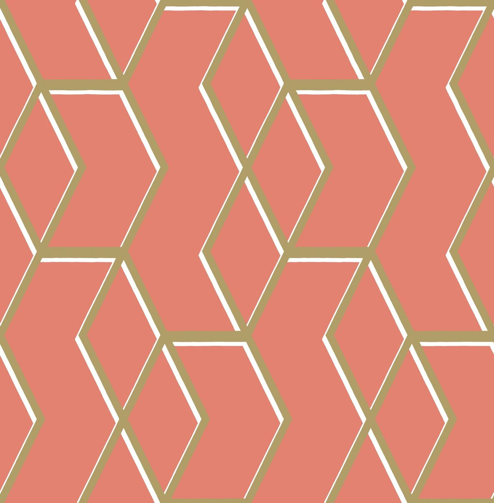 Archetype Coral & Gold Wallpaper - 104736_TILE_ARCHETYPE CORAL GOLD_01.jpg