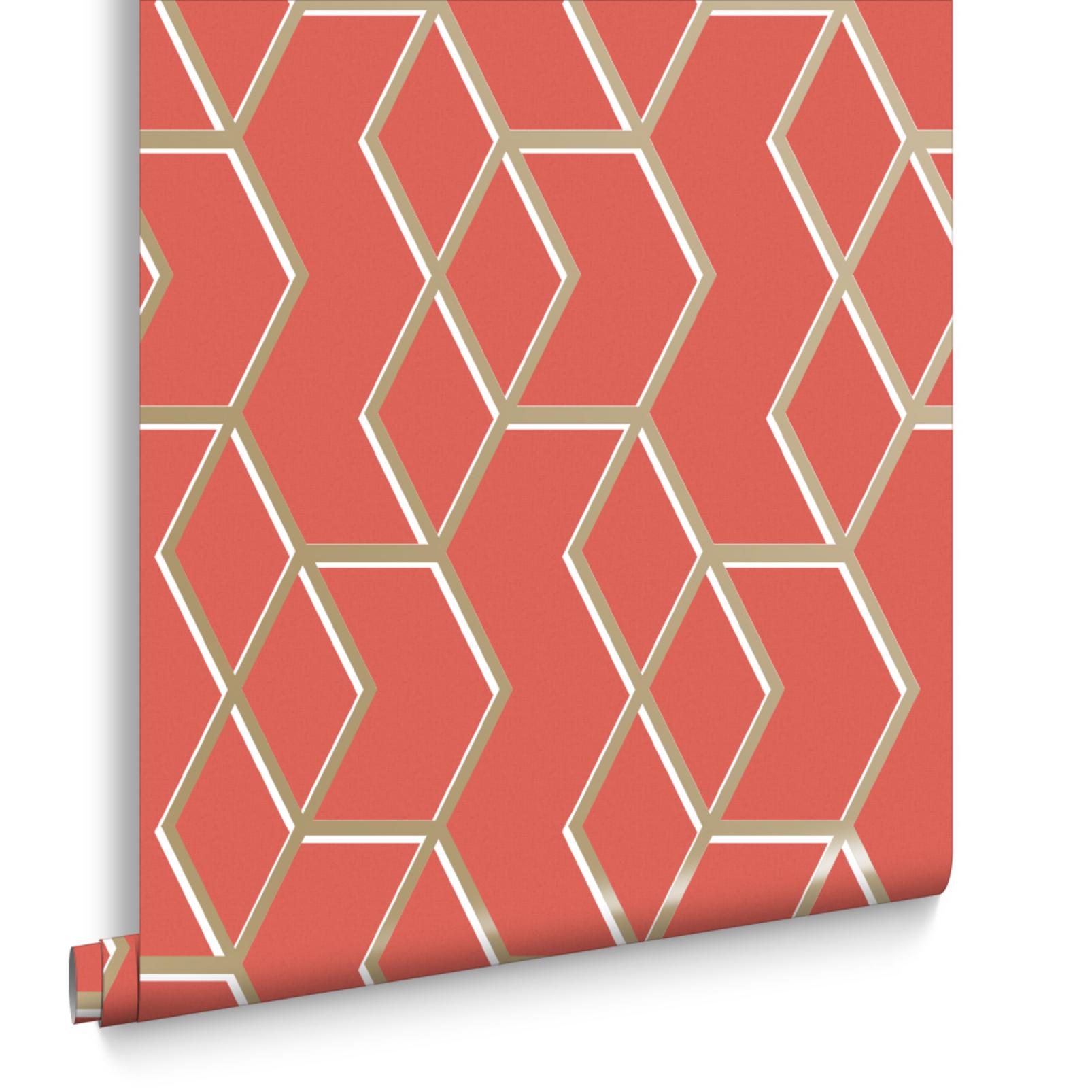 Archetype Coral & Gold Wallpaper - 104736_DIGITAL ROLL_ARCHETYPE CORAL GOLD_01.jpg