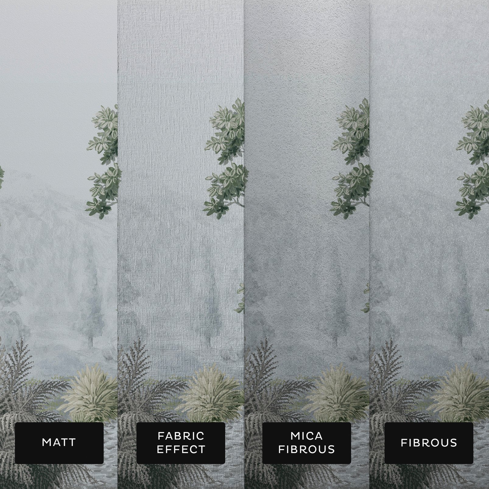 Grizedale Dawn Bespoke Mural substrate information