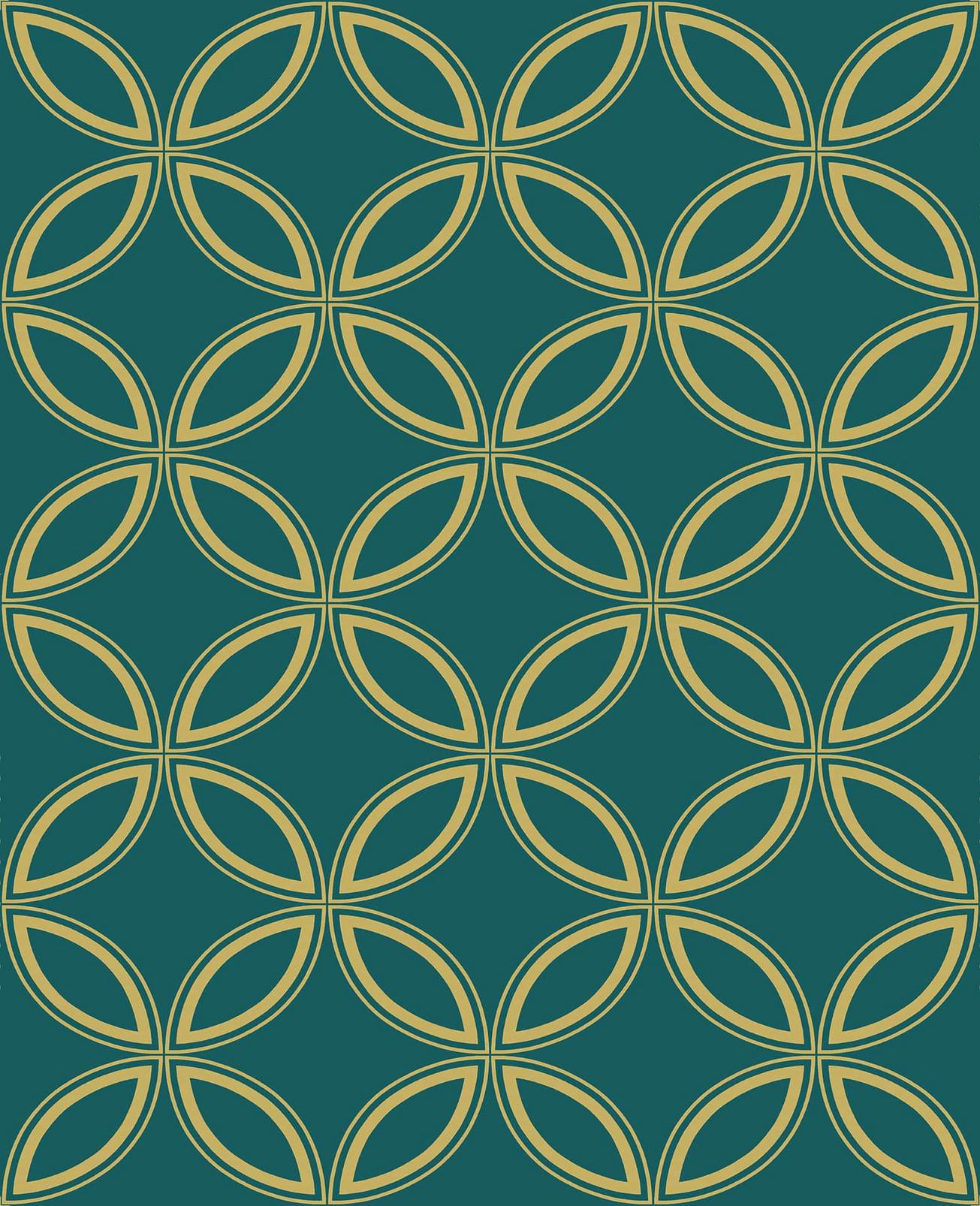 Eternity Teal and Copper Wallpaper - 104068_TILE_01.jpg