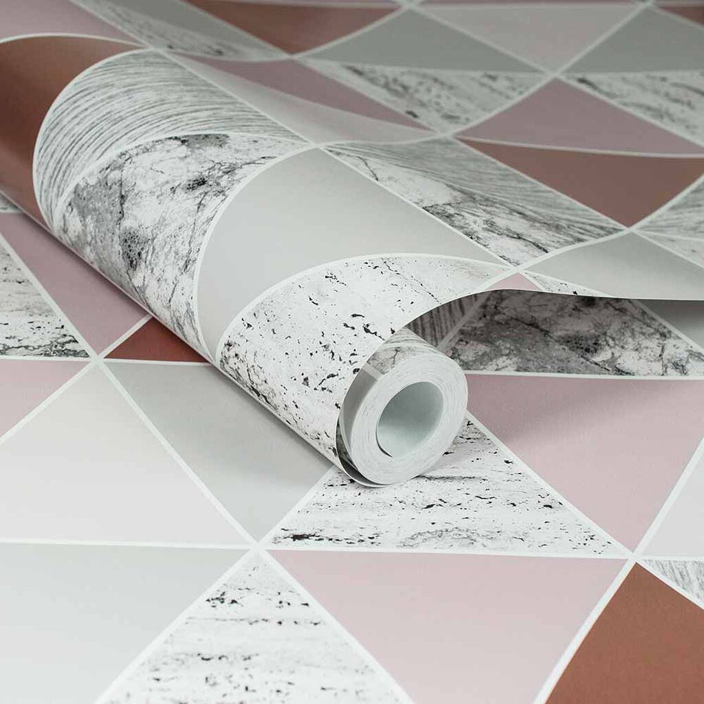 Rose Gold Reflections Wallpaper