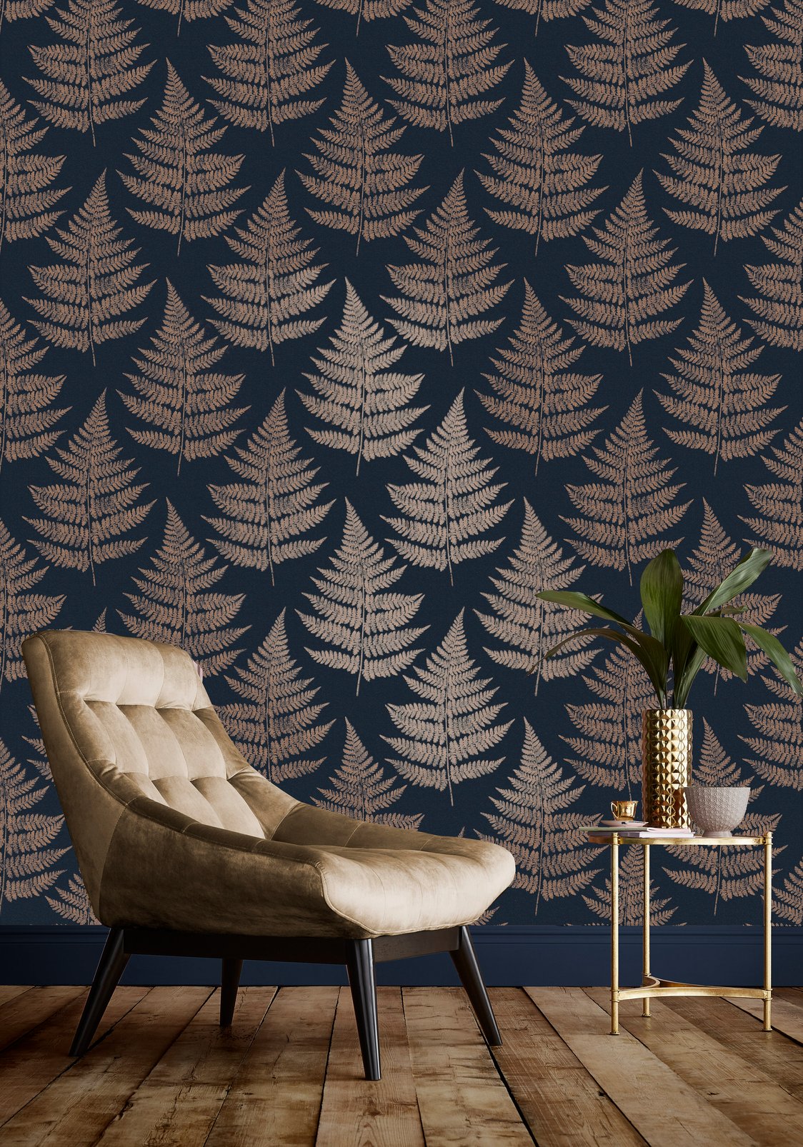 Royal Fern Dusk Wallpaper - 115072_ROOMSET_ROYAL FERN DUSK_02.jpg