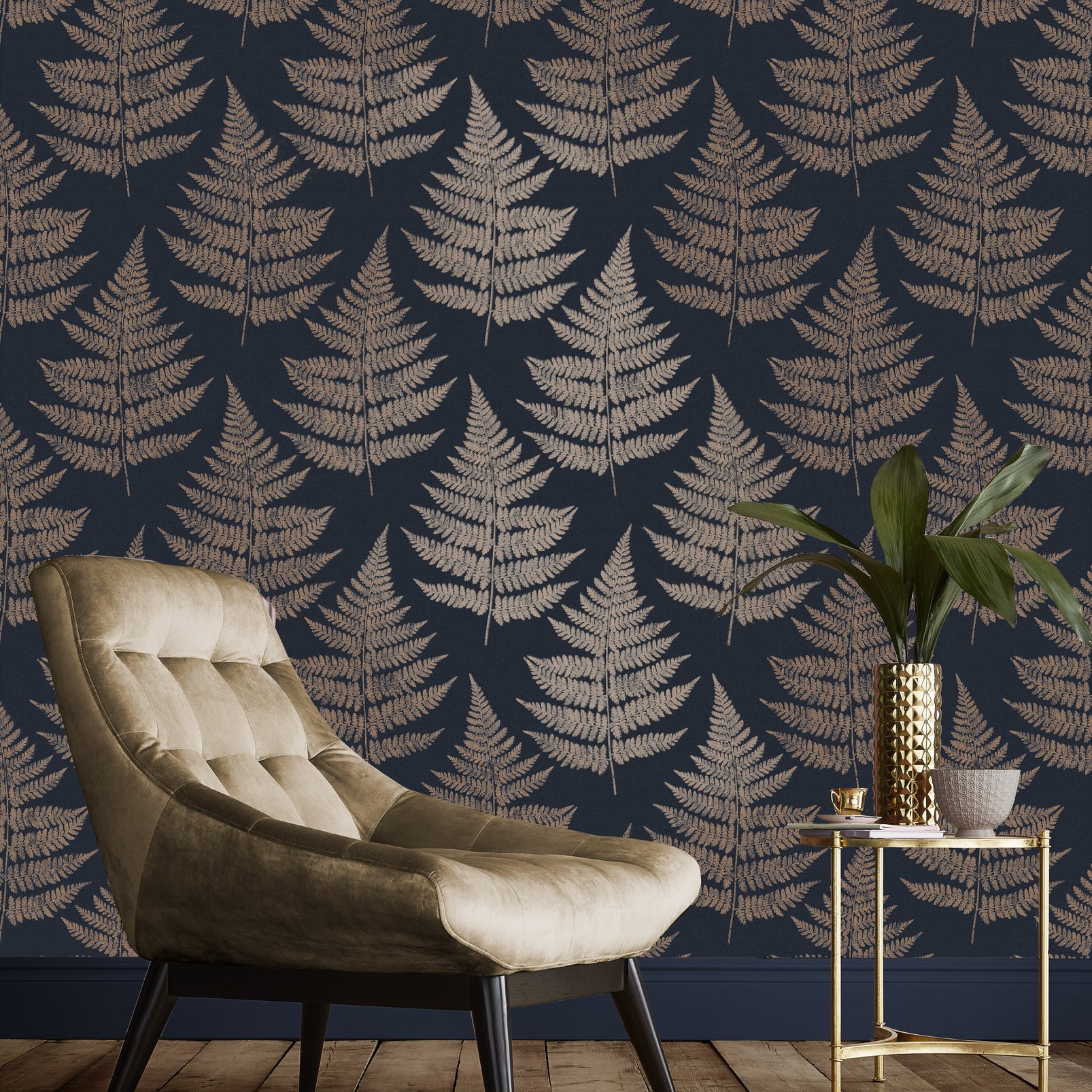 Royal Fern Dusk Wallpaper - 115072_ROOMSET_ROYAL FERN DUSK_01.jpg