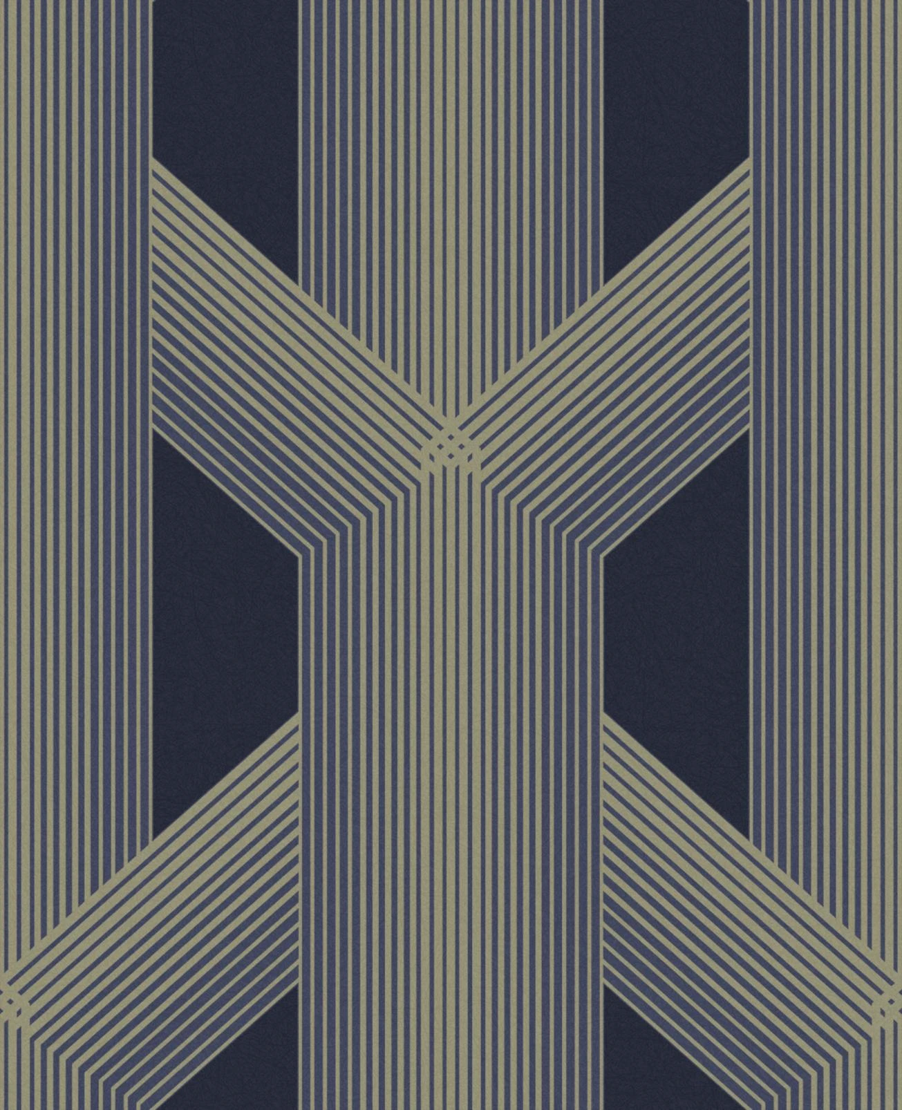 Lagom Geo Navy & Gold Wallpaper - 106762_TILE_LAGOM NAVY GOLD_01.jpg