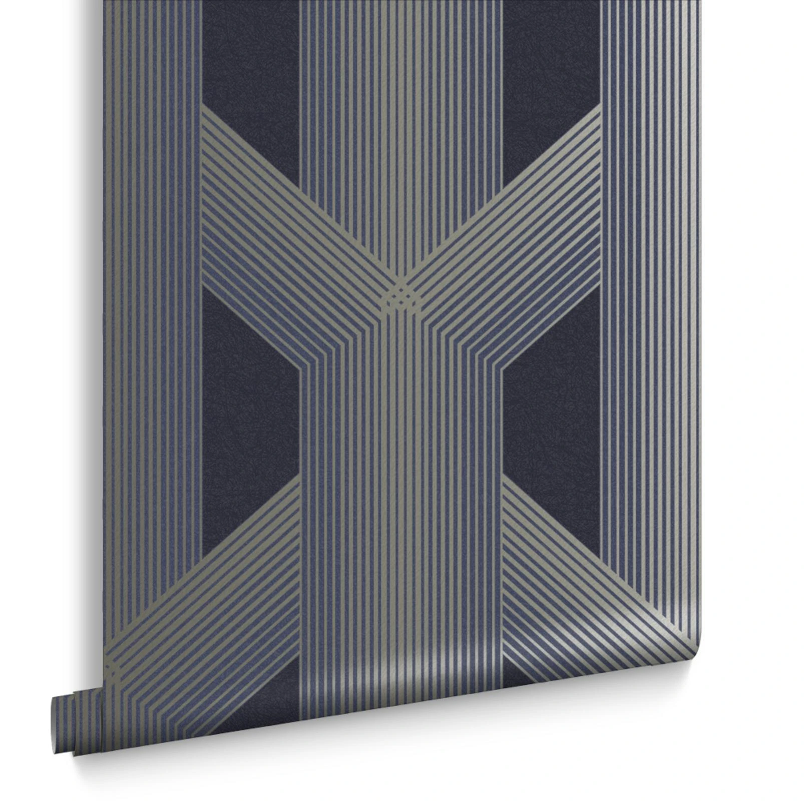 Lagom Geo Navy & Gold Wallpaper - 106762_DIGITAL ROLL_LAGOM NAVY GOLD_01.jpg