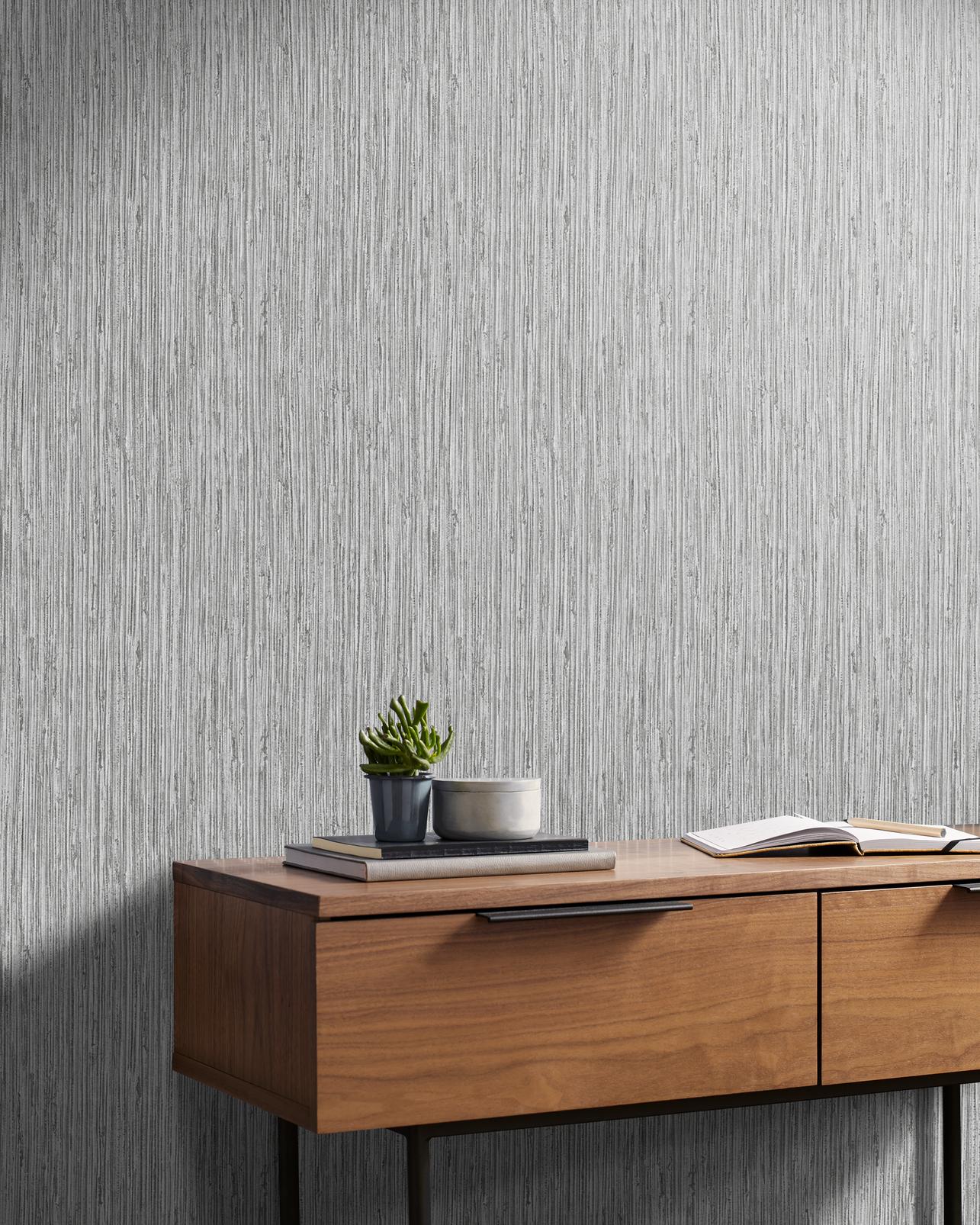 Grasscloth Texture Grey Wallpaper - 111727_ROOMSET_01.jpg