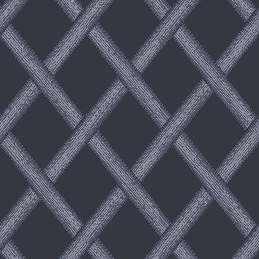 Greenskeeper Geo Navy Wallpaper