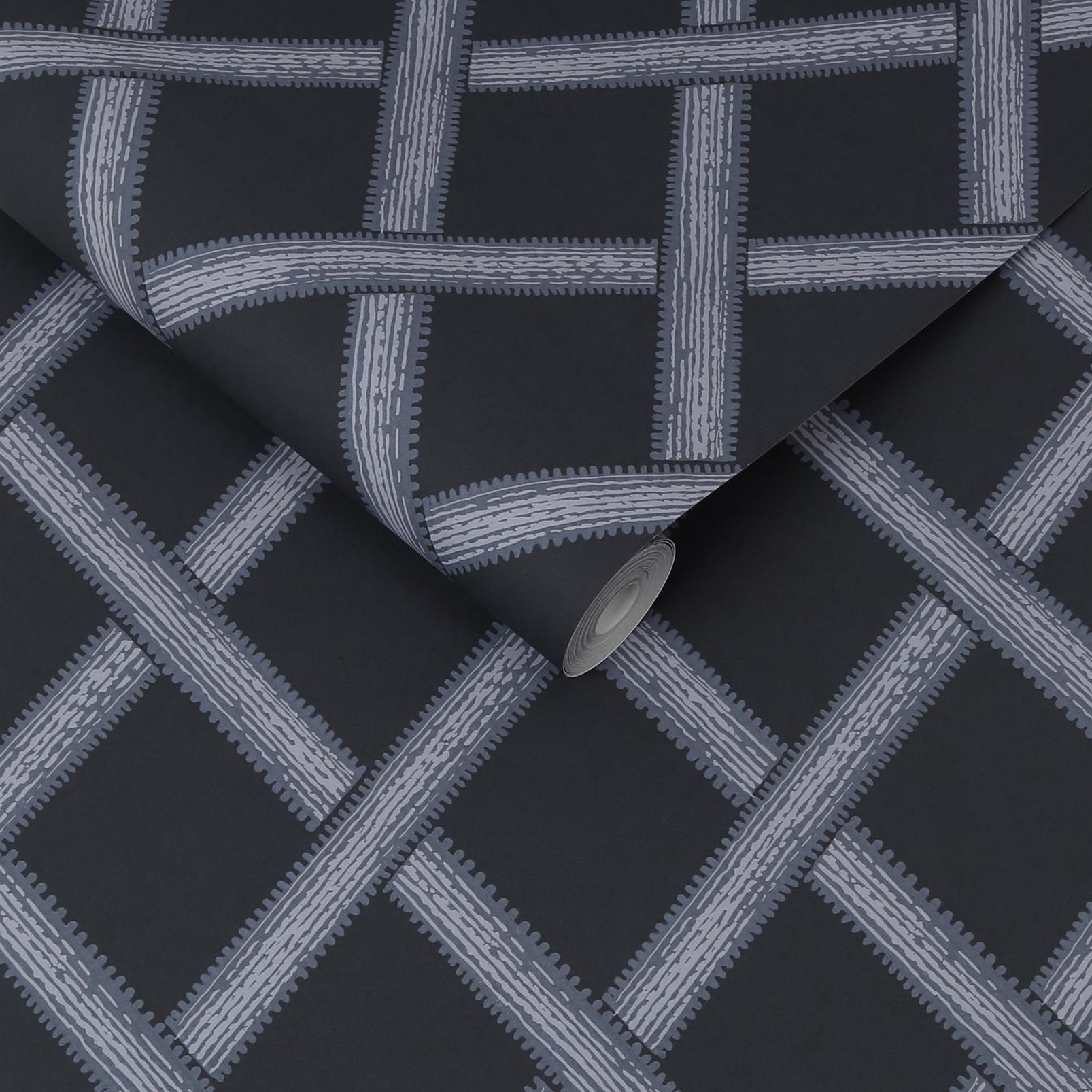 Greenskeeper Geo Navy Wallpaper - 120632_ROLLSHOT_GREENSKEEPER GEO NAVY_01.jpg