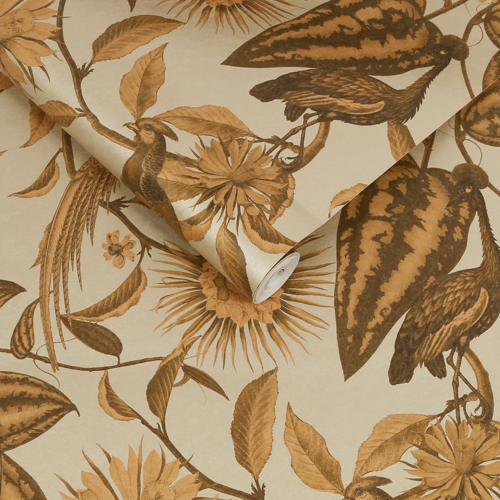 Amherst's Garden Bronze Wallpaper - 120652_ROLLSHOT_AMHERST'S GARDEN GOLD_02.jpg