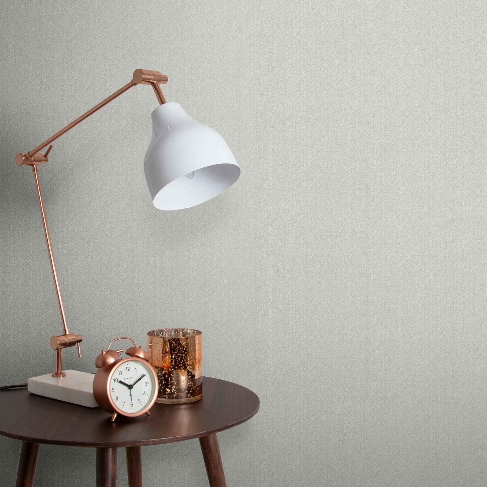 Herringbone Texture Ecru Wallpaper - 105853_ROOMSET_01.jpg