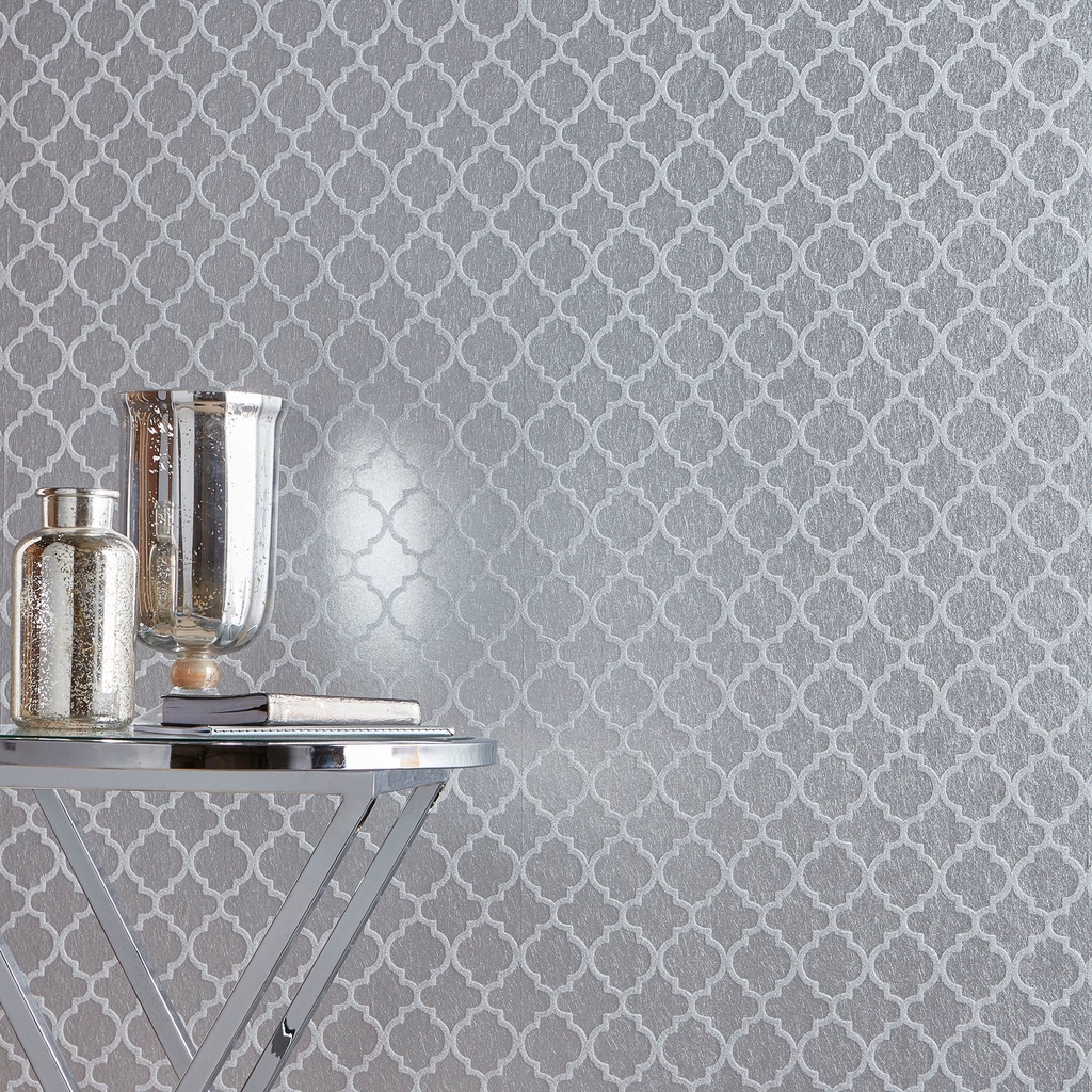 Trelliage Bead Silver Wallpaper - 105126_ROOMSET_TRELLIAGE BEAD SILVER_01.jpg
