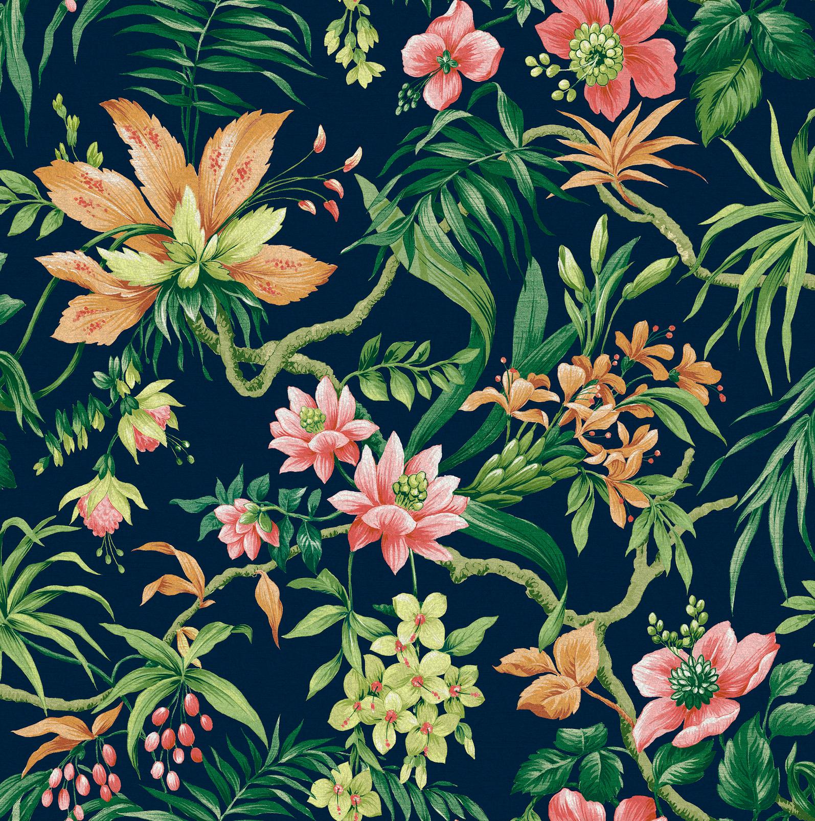 Tesronto Navy Wallpaper - 119659_TILE_TESRONTO NAVY_01.jpg