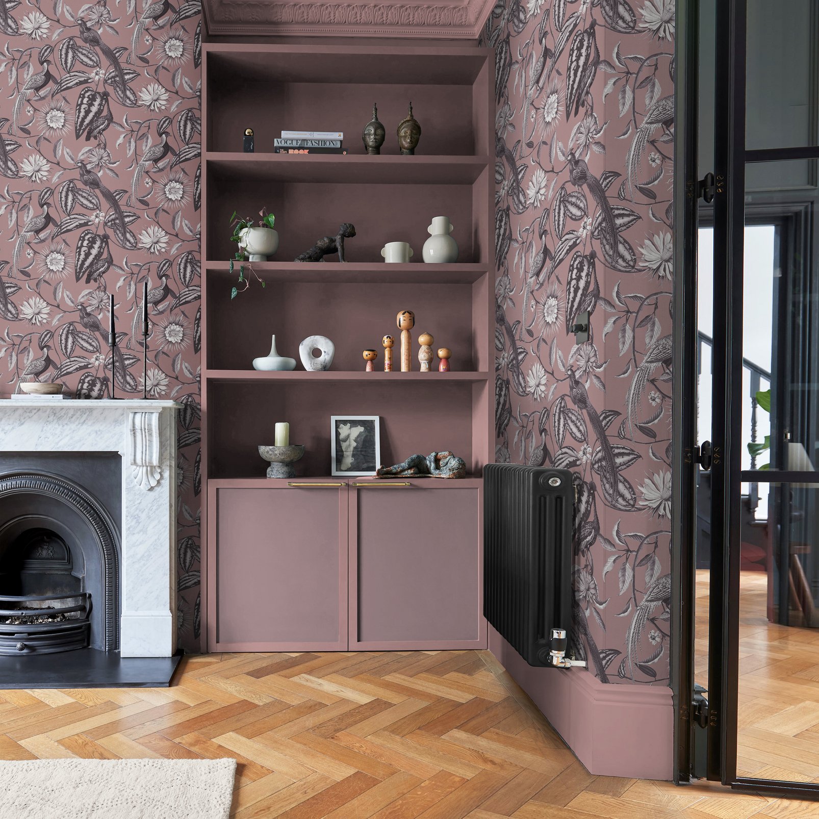 Amherst's Garden Mulberry Wallpaper - 120653_ROOMSET_AMHERST'S GARDEN MULBERRY_01.jpg