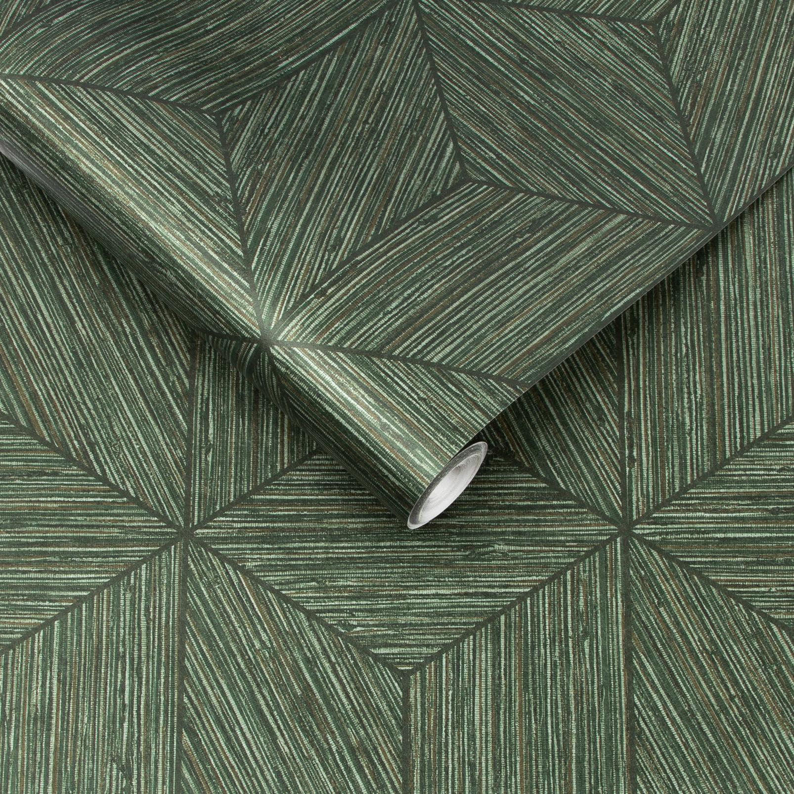 Grasscloth Geo Pine Wallpaper - 111729_ROLLSHOT_GRASSCLOTH GEO PINE_01.jpg