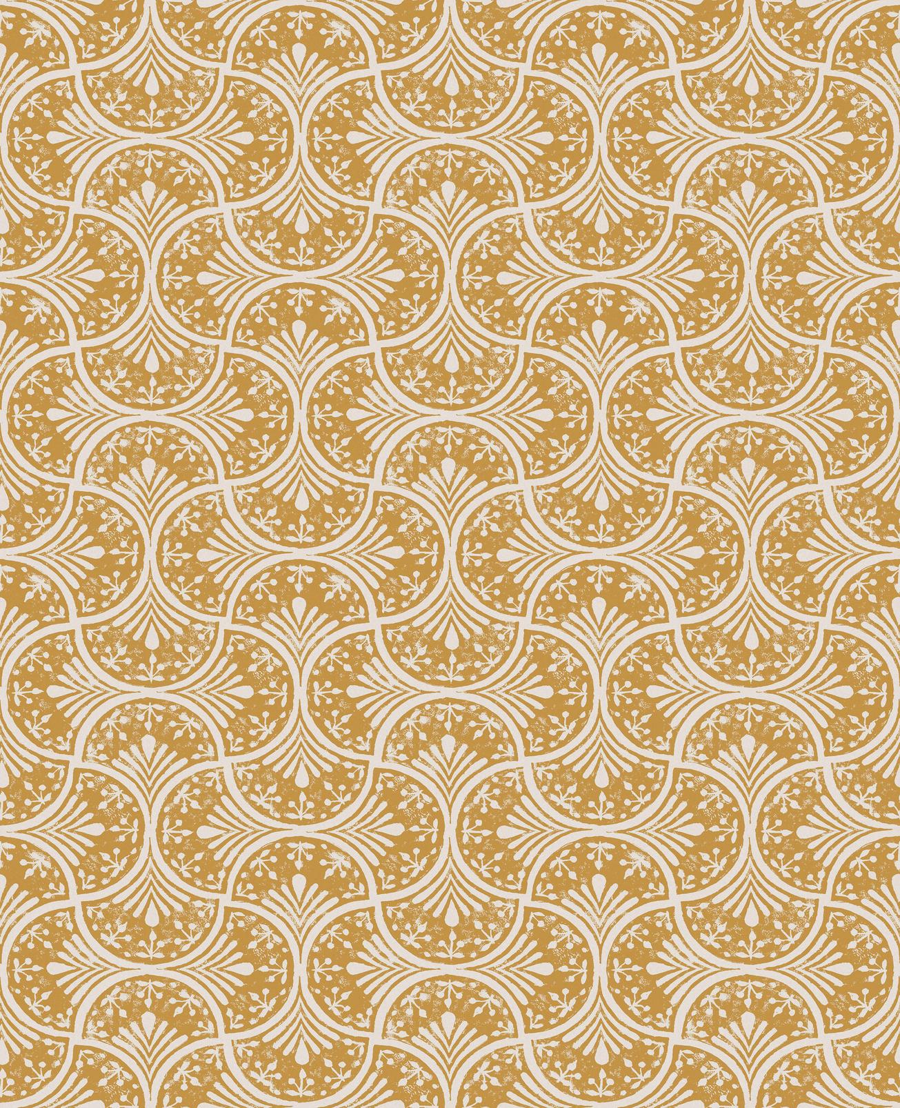 Hopwood Cottage Ochre Wallpaper - 120638_TILE_HOPWOOD COTTAGE OCHRE_01.jpg