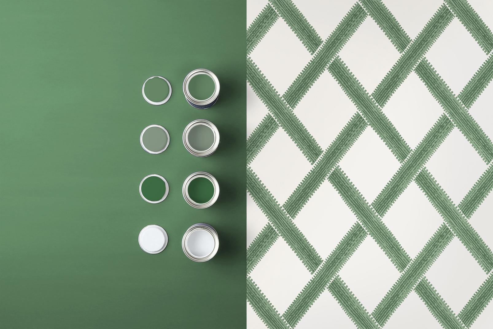 Greenskeeper Geo Green Wallpaper - 120634_FLATLAY_GREENSKEEPER GEO GREEN_01.jpg