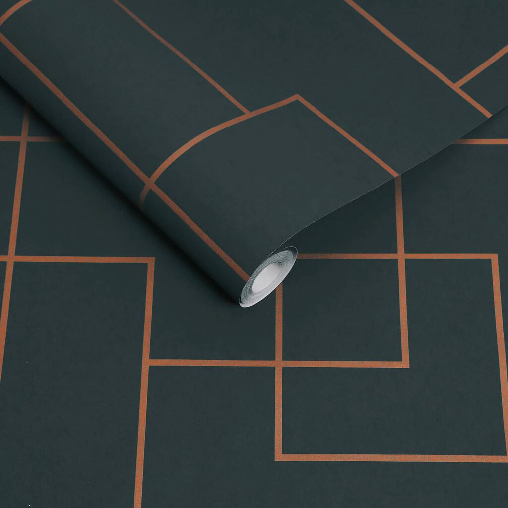 Primo Teal Wallpaper