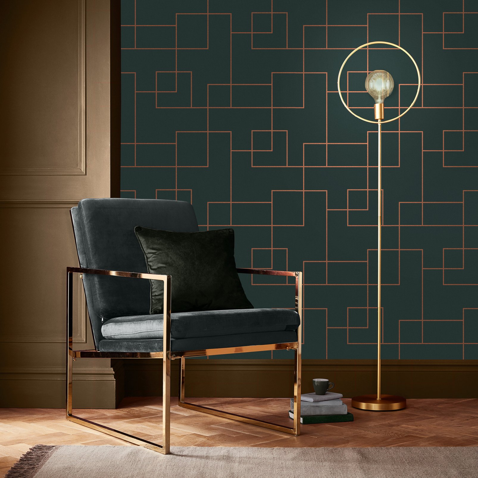 Primo Teal Wallpaper - 119690_ROOMSET_PRIMO TEAL_01.jpg