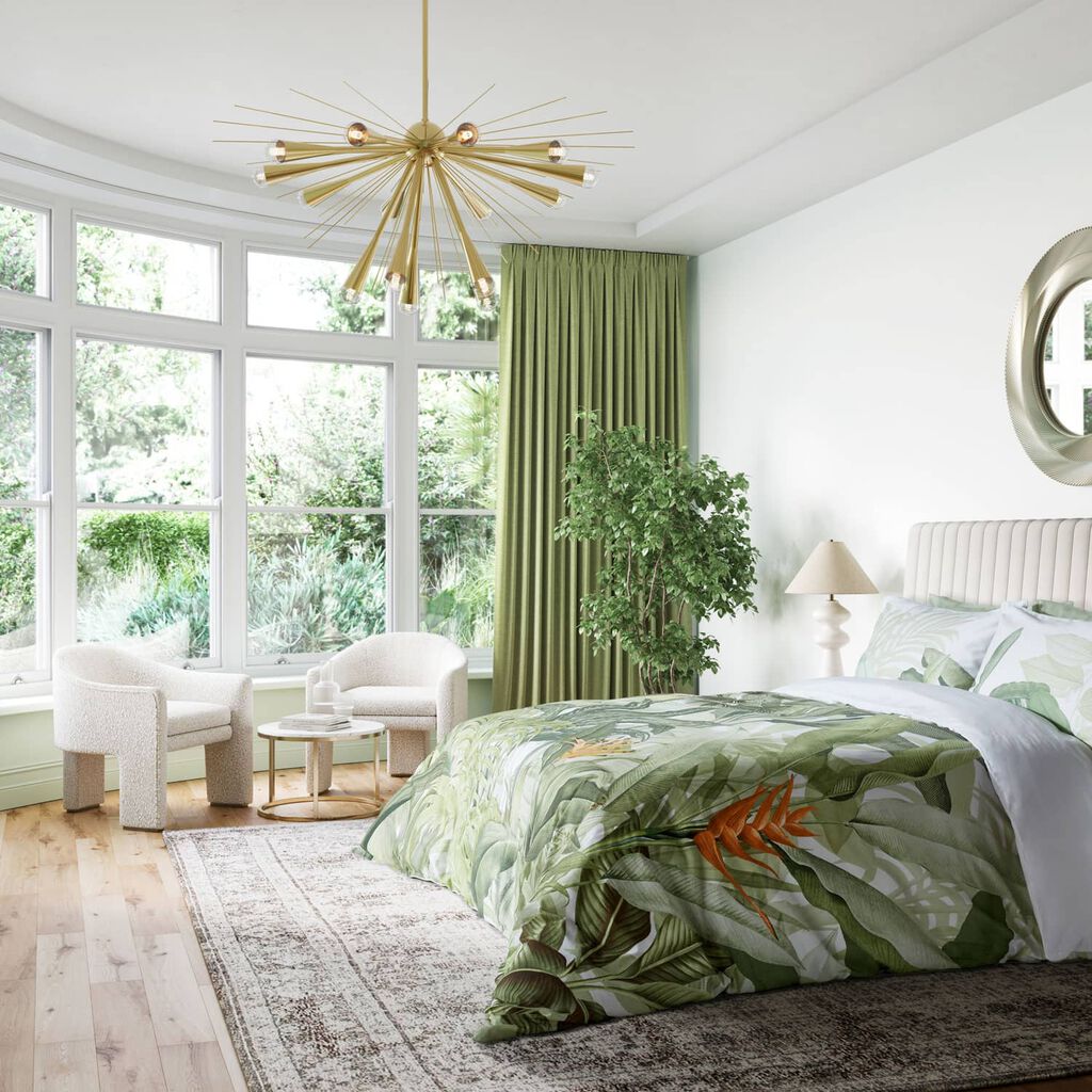 Borneo Powder Duvet Cover Set