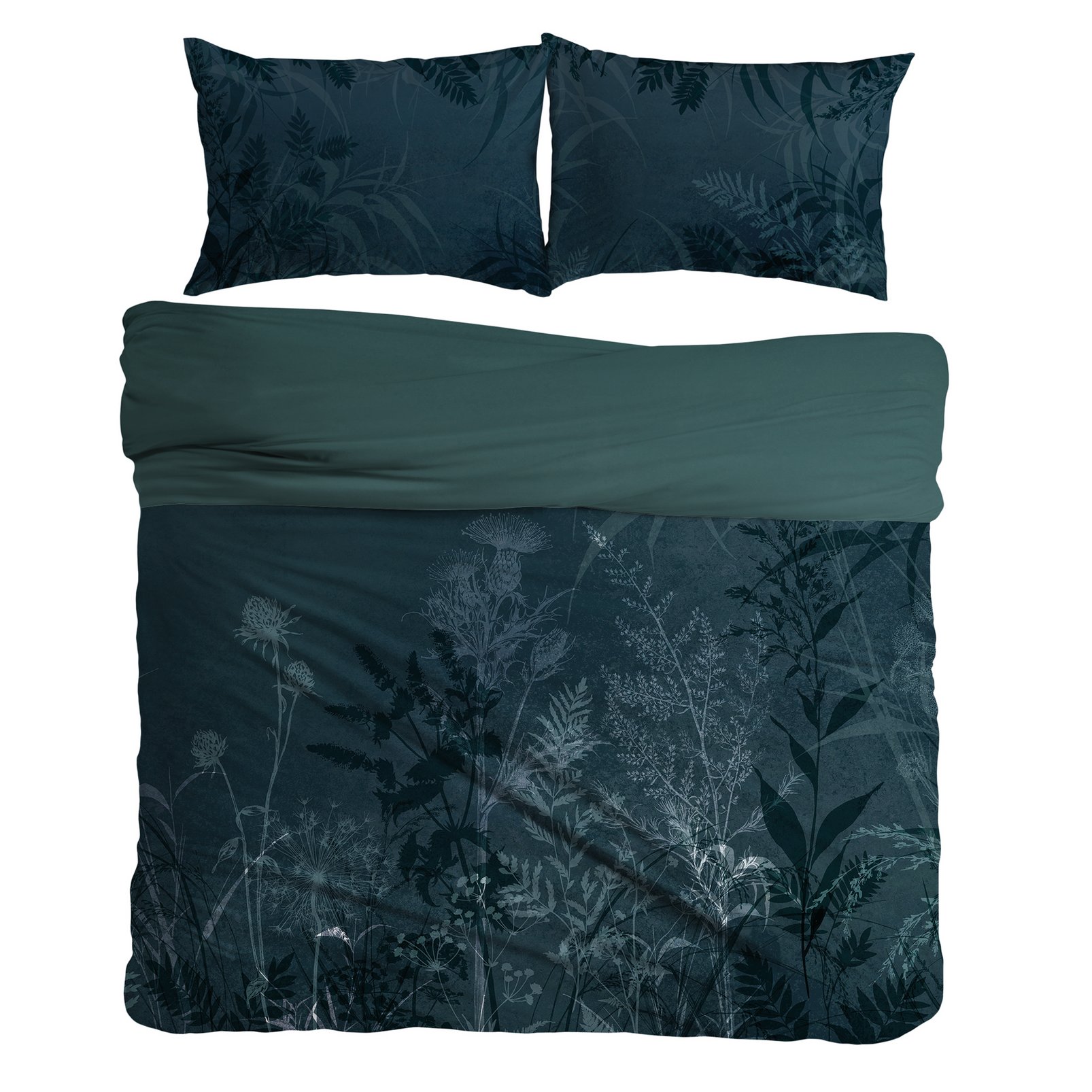 Restore Midnight Duvet Cover Set flatlay image