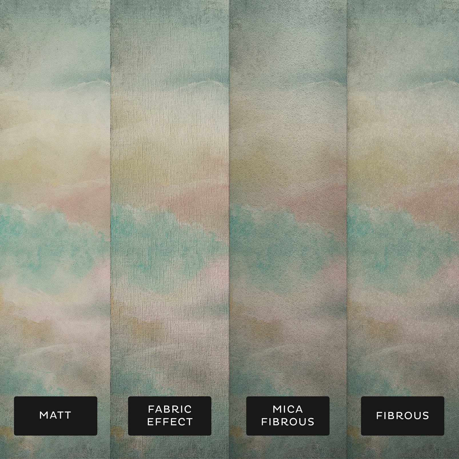 Vintage Cloud Dream Bespoke Mural substrate information