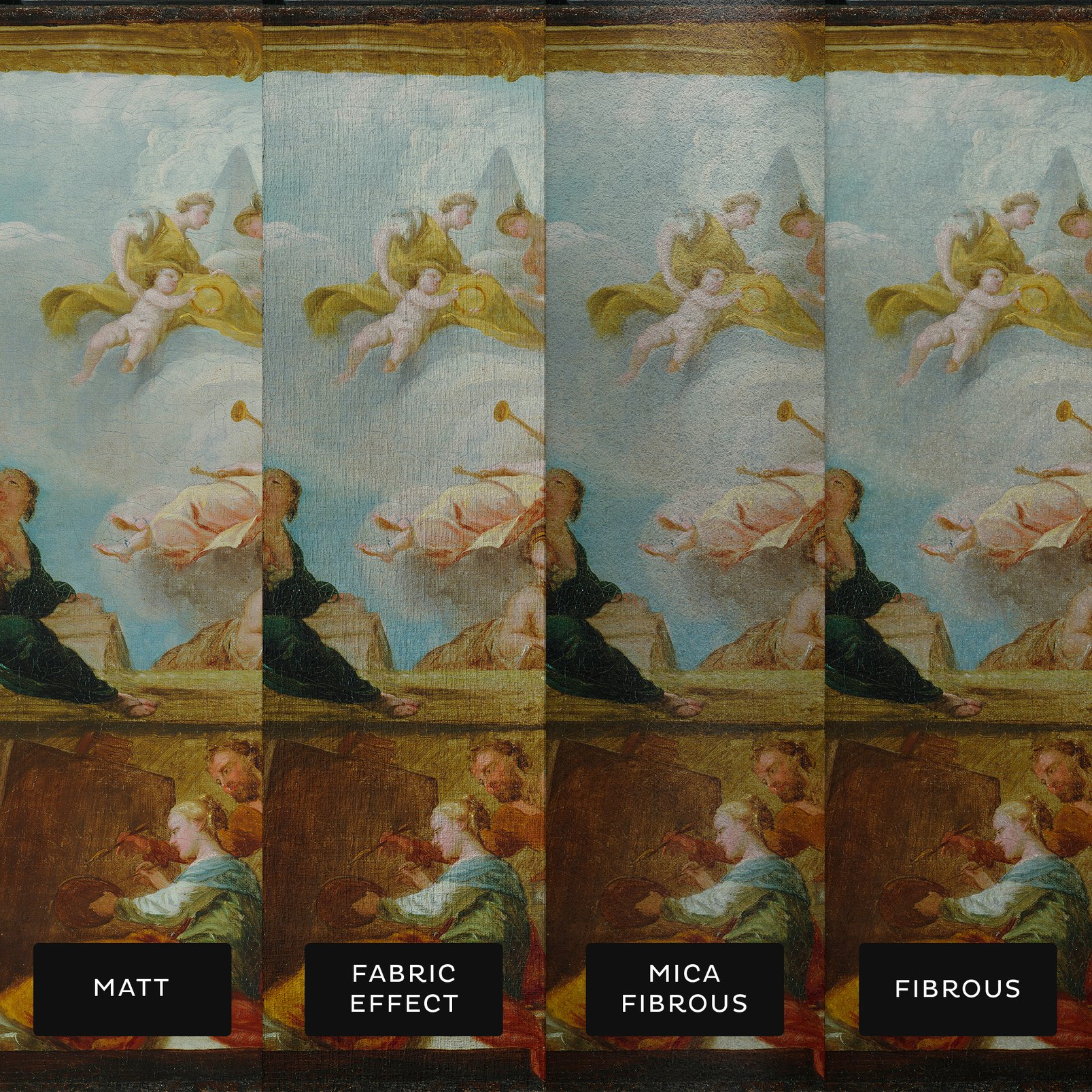 Sleter A Representation of the Liberal Arts Bespoke Mural substrate information