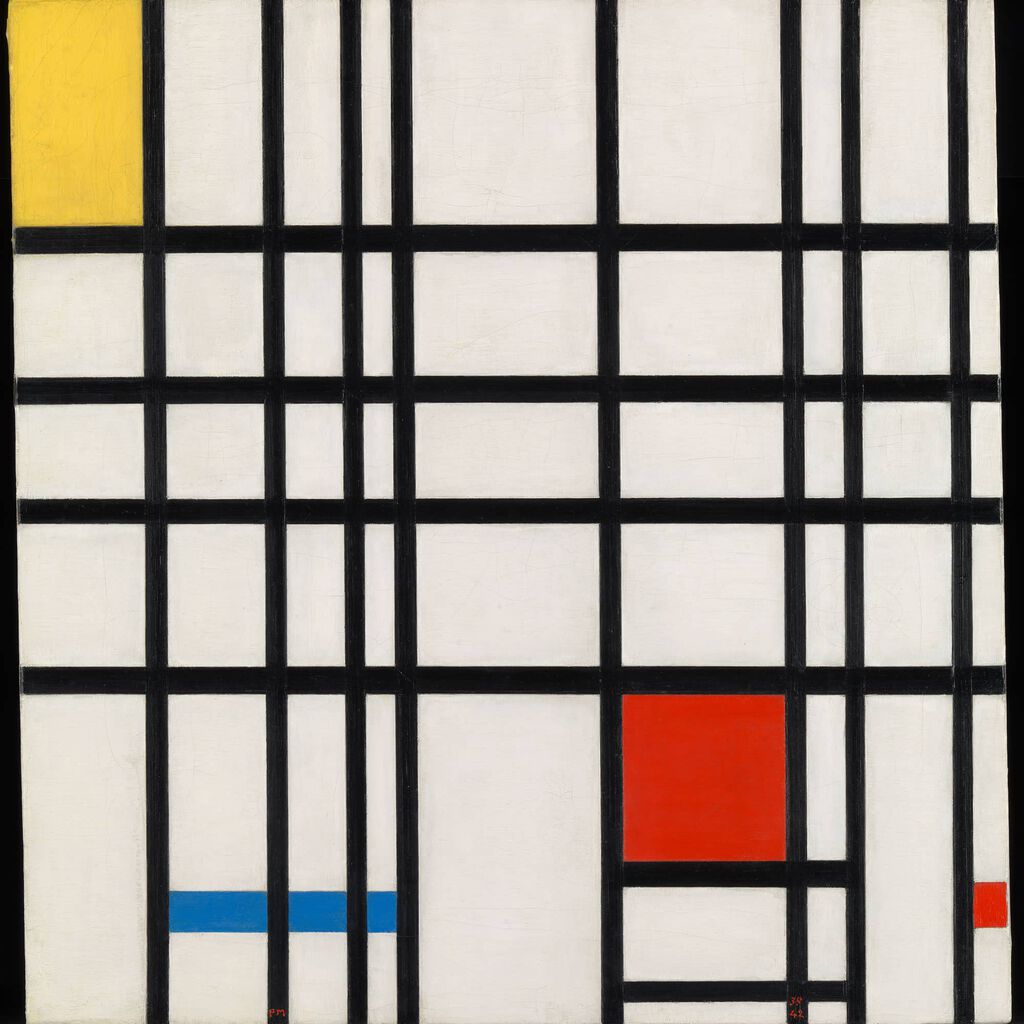 Mondrian Composition Bespoke Mural