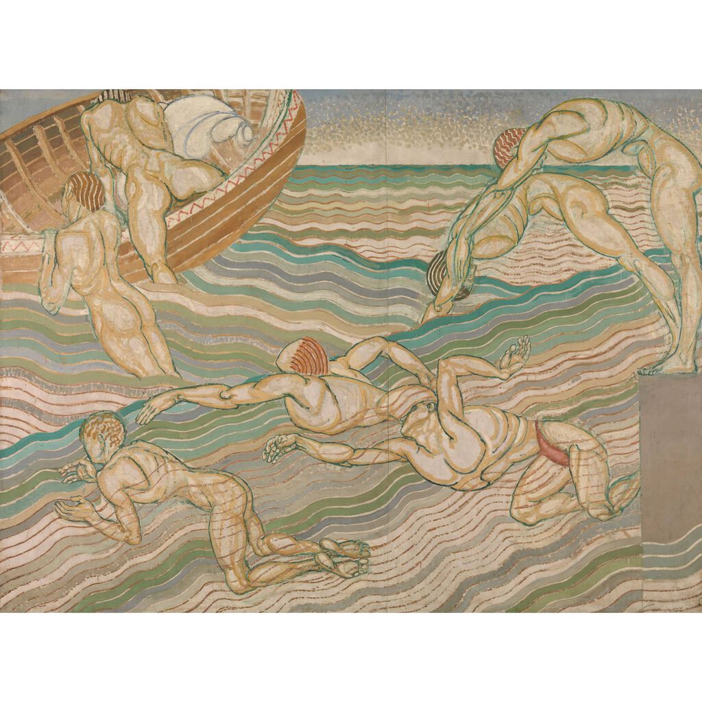 Grant Bathing Bespoke Mural