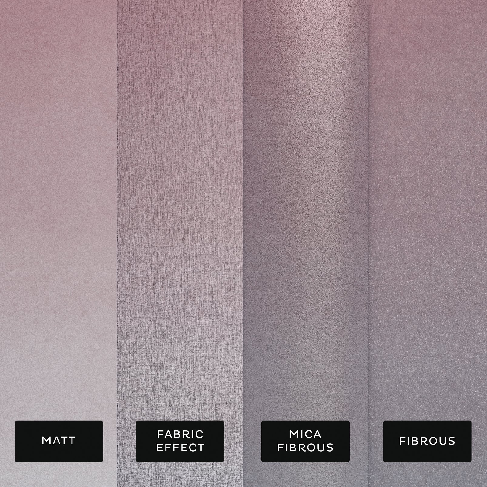 Ink Blush Ombre Bespoke Mural