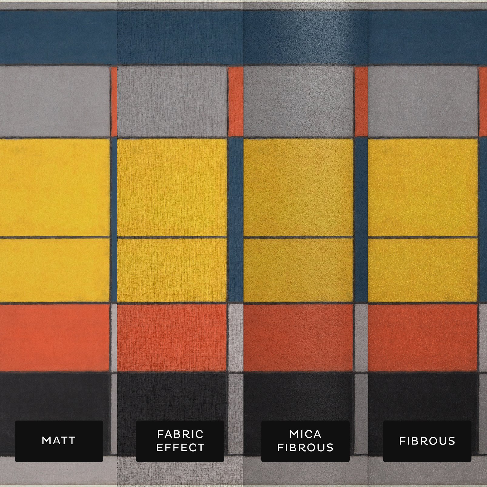 Mondrian No.VI Bespoke Mural