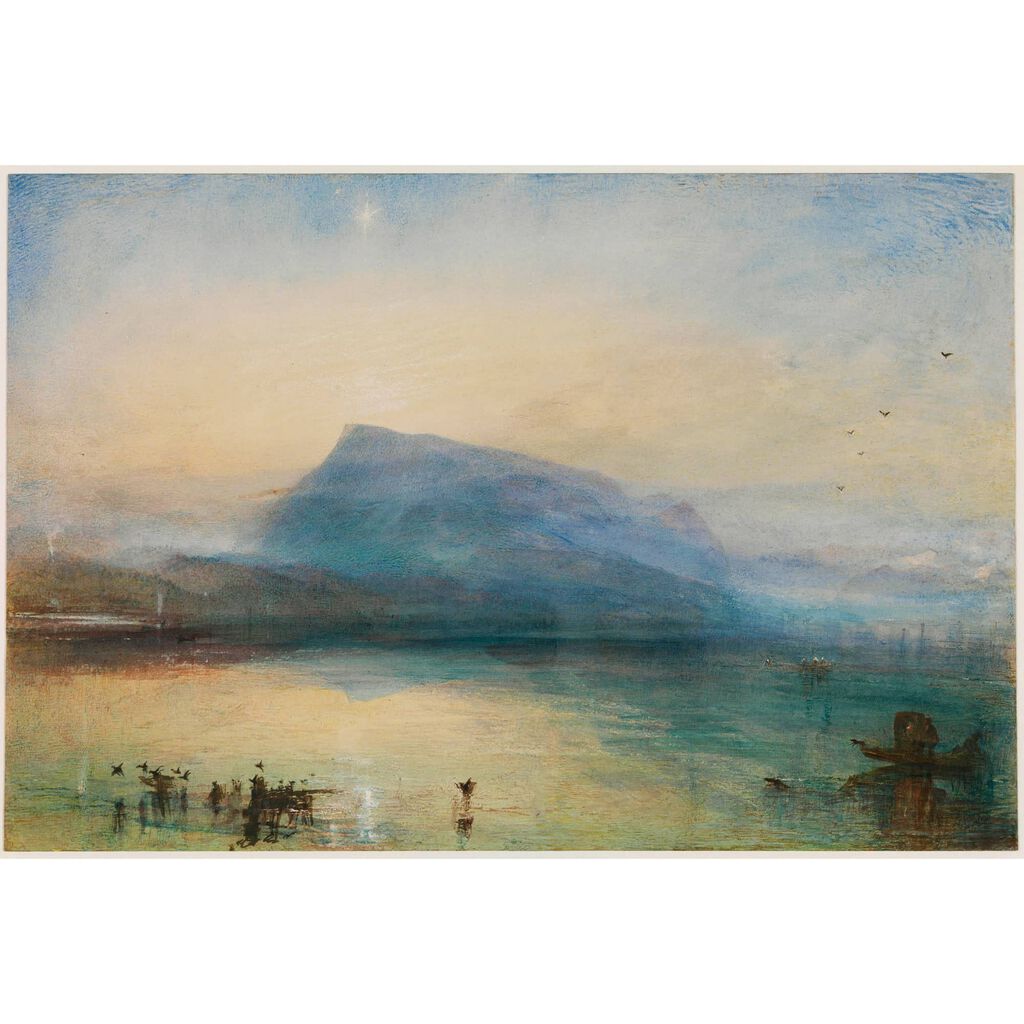 Turner The Blue Rigi Bespoke Mural