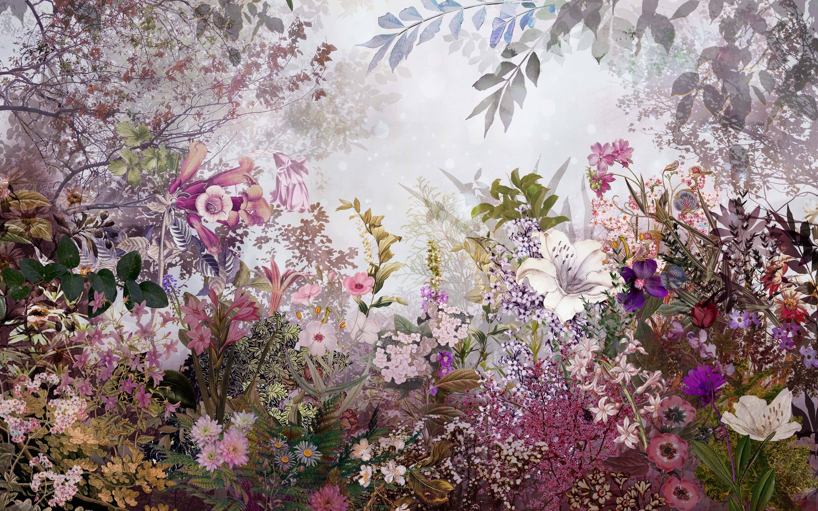 Fantasy Floral Bloom Bespoke Mural - 112672_TILE_01.jpg