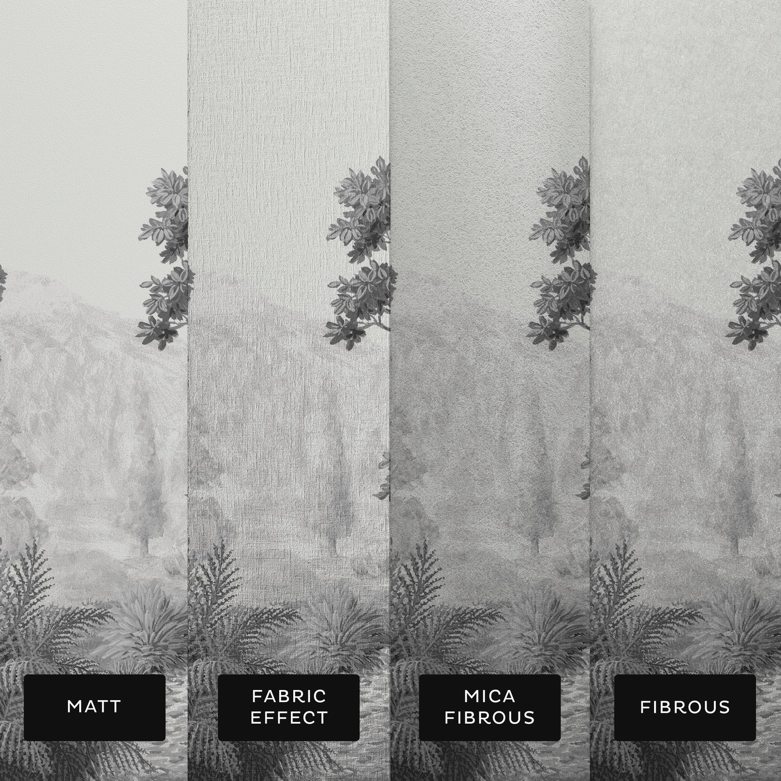 Grizedale Dusk Bespoke Mural substrate information