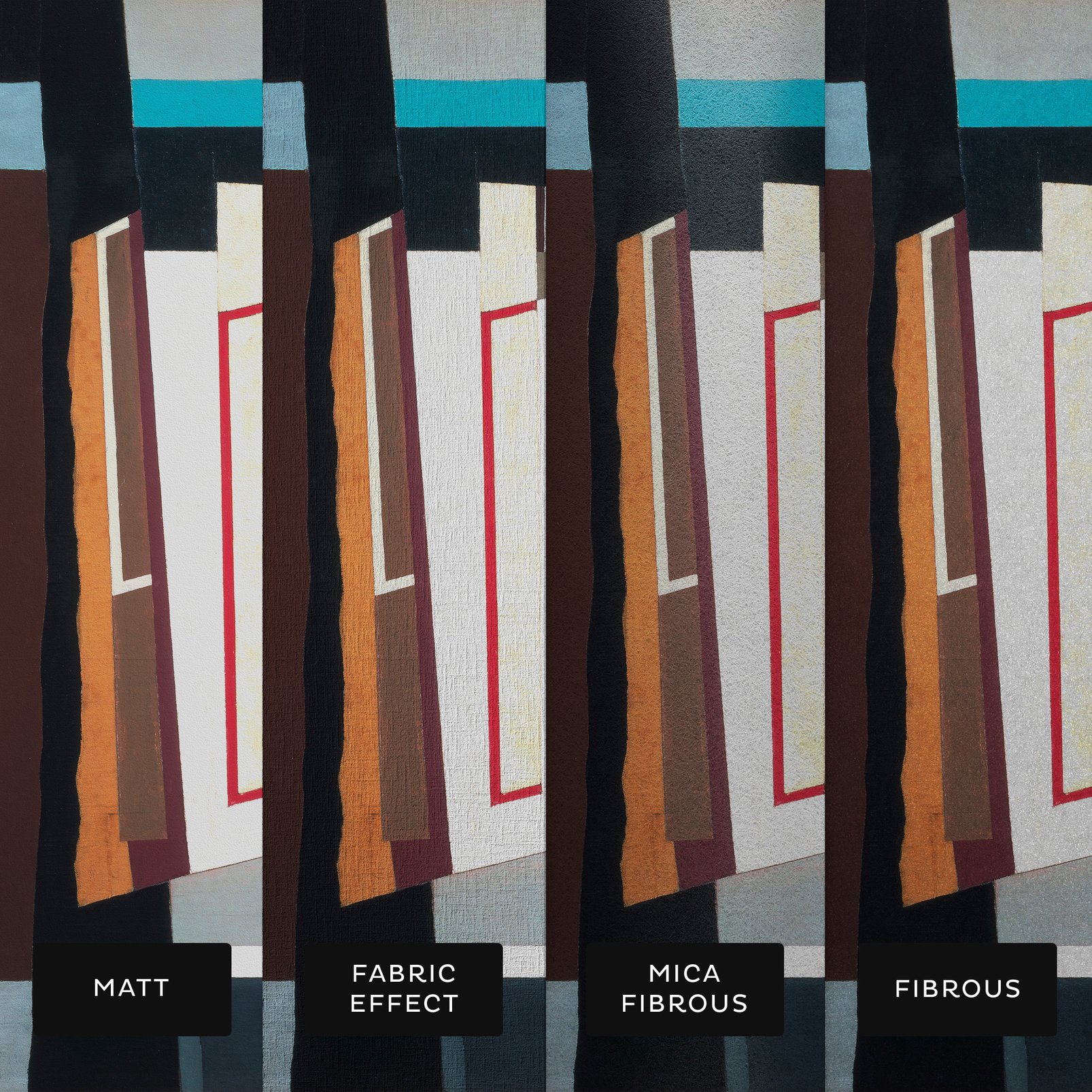 Piper Abstract I Bespoke Mural substrate information