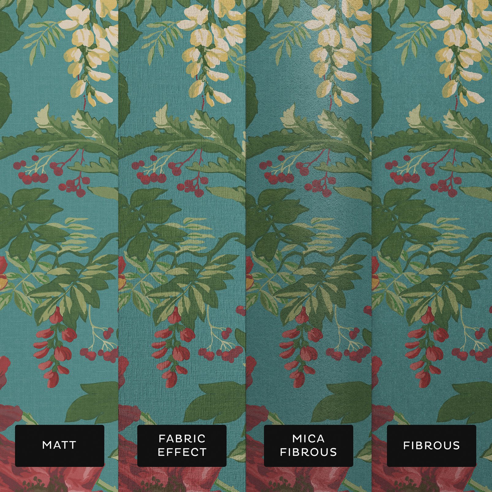 Florenzia Botanico Bespoke Mural substrate information