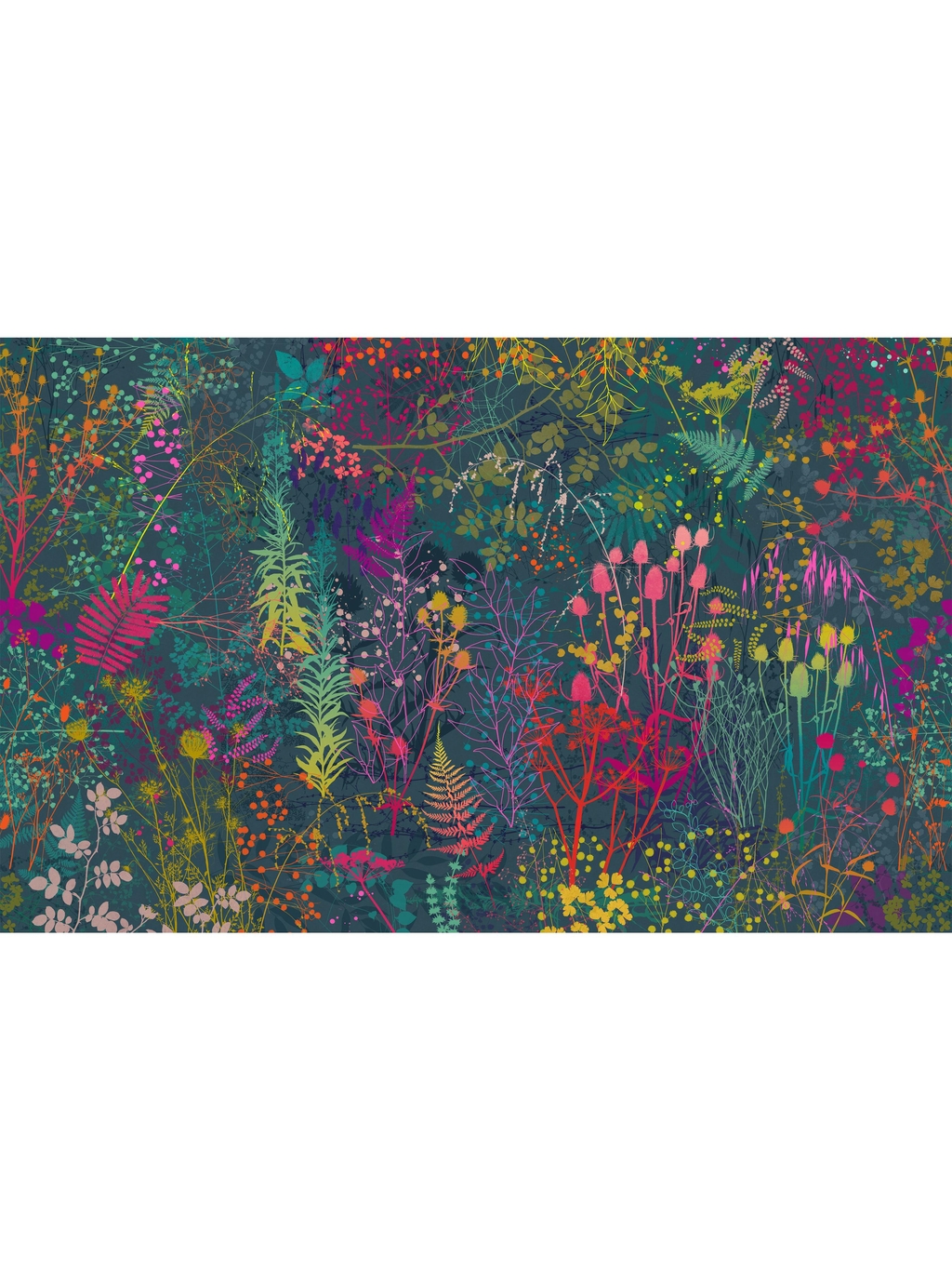 Serendipity Rainbow Bespoke Mural design