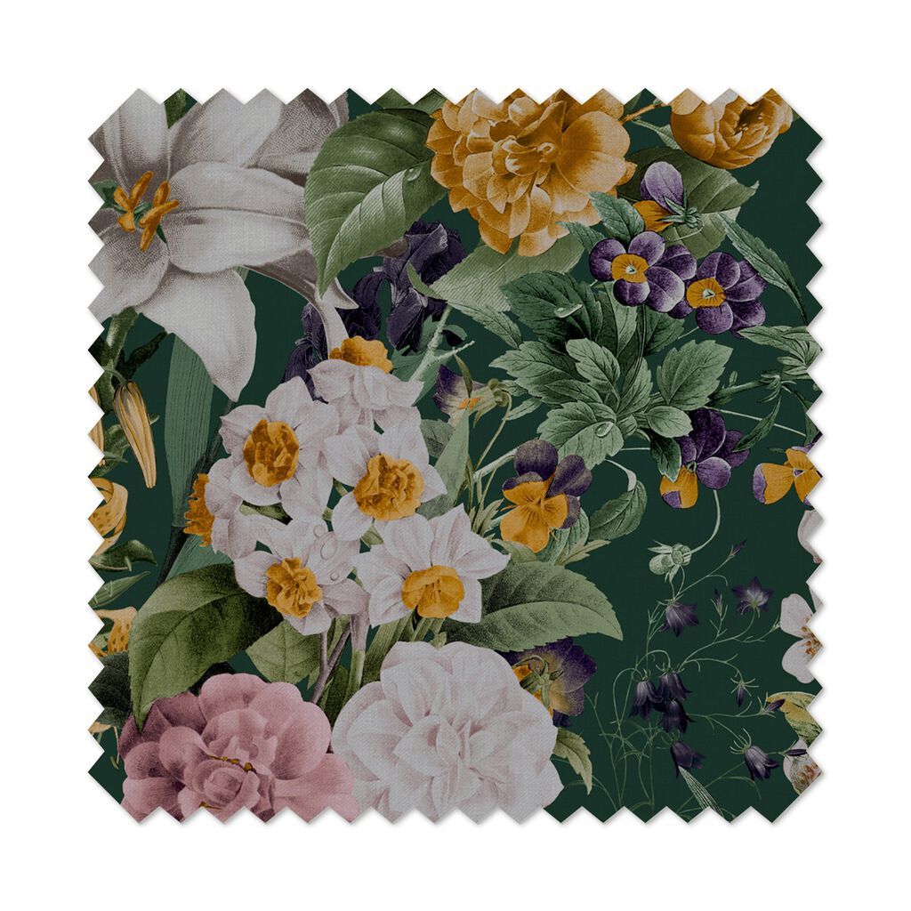 Glasshouse Flora Emerald Sample A5