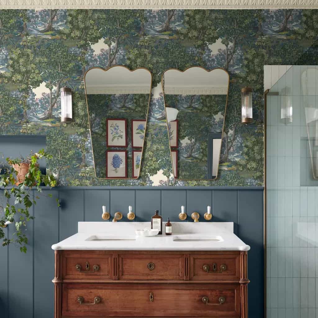 How to Wallpaper a Bathroom: Tips, Advice and the Best Wallpaper to Use
