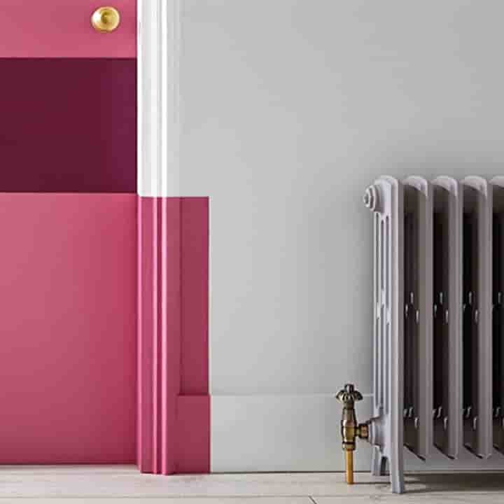 Hoe verf je achter een radiator