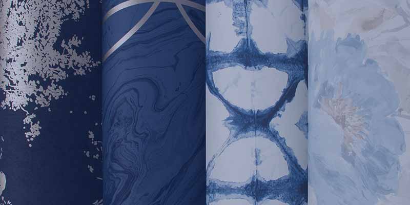 blauw